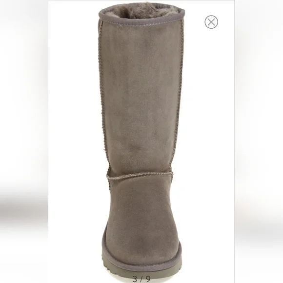 UGG Classic Ii Tall Shearling Boot Grey - Picture 3 of 9